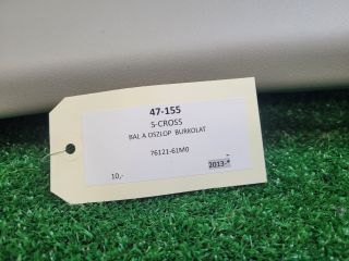 bontott SUZUKI S-CROSS Bal A Oszlop Burkolat