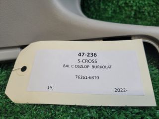 bontott SUZUKI S-CROSS Bal C Oszlop Burkolat