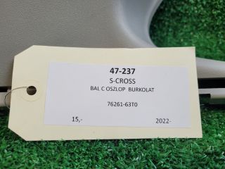 bontott SUZUKI S-CROSS Bal C Oszlop Burkolat