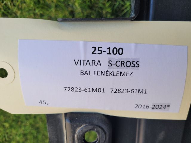 bontott SUZUKI S-CROSS Bal Fenéklemez