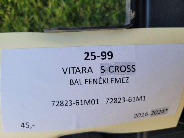 bontott SUZUKI S-CROSS Bal Fenéklemez