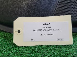 bontott SUZUKI S-CROSS Bal hátsó Ajtó Kárpit