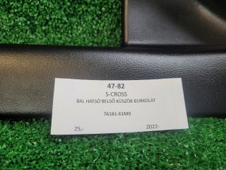 bontott SUZUKI S-CROSS Bal hátsó Belső Küszöb Burkolat