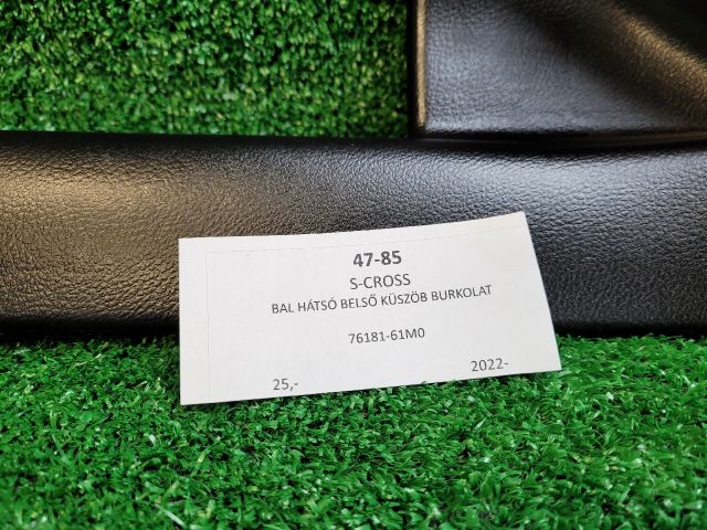bontott SUZUKI S-CROSS Bal hátsó Belső Küszöb Burkolat