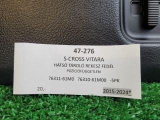 bontott SUZUKI S-CROSS Bal hátsó Tároló Rekesz Fedél