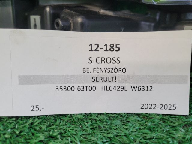 bontott SUZUKI S-CROSS Bal Ledes Fényszóró