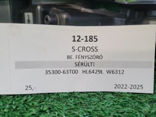 bontott SUZUKI S-CROSS Bal Ledes Fényszóró