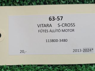 bontott SUZUKI S-CROSS Fűtés Állító Motor