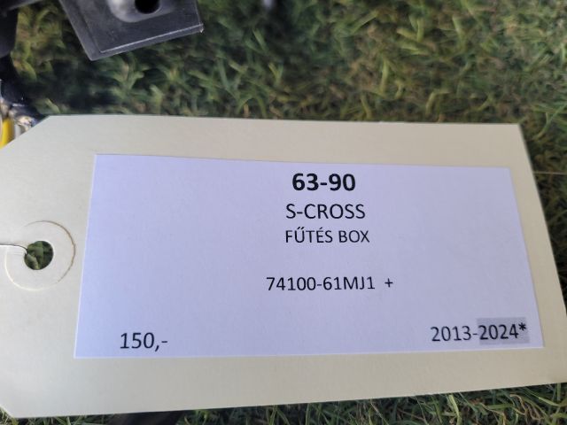 bontott SUZUKI S-CROSS Fűtés Box