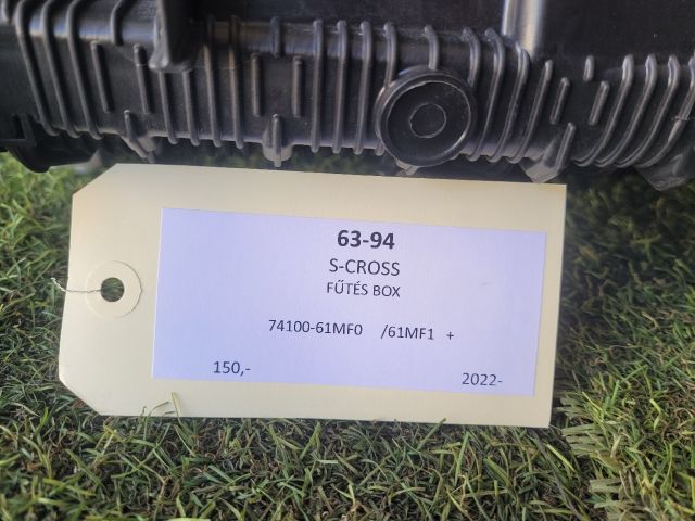 bontott SUZUKI S-CROSS Fűtés Box