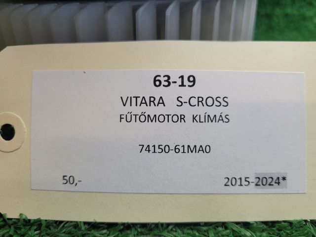 bontott SUZUKI S-CROSS Fűtőmotor (Klímás)