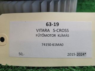 bontott SUZUKI S-CROSS Fűtőmotor (Klímás)