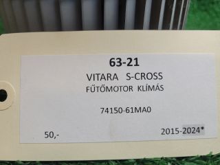 bontott SUZUKI S-CROSS Fűtőmotor (Klímás)