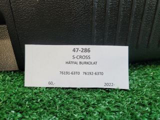 bontott SUZUKI S-CROSS Hátfal Burkolat