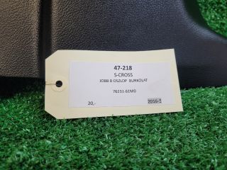 bontott SUZUKI S-CROSS Jobb B Oszlop Burkolat