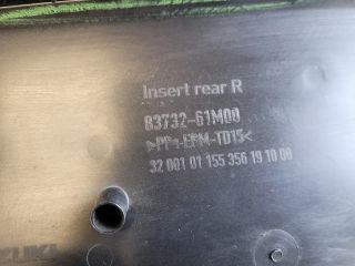 bontott SUZUKI S-CROSS Jobb hátsó Ajtó Kárpit