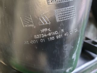 bontott SUZUKI S-CROSS Jobb hátsó Ajtó Kárpit