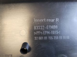 bontott SUZUKI S-CROSS Jobb hátsó Ajtó Kárpit