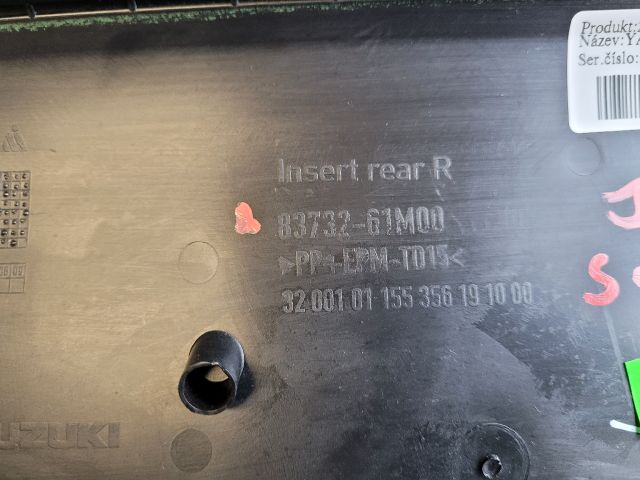 bontott SUZUKI S-CROSS Jobb hátsó Ajtó Kárpit