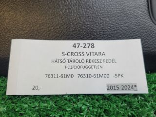 bontott SUZUKI S-CROSS Jobb hátsó Tároló Rekesz Fedél