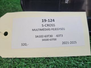 bontott SUZUKI S-CROSS Navigációs Fejegység