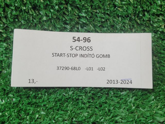 bontott SUZUKI S-CROSS Start / Stop Indító Gomb