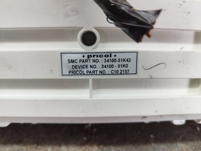 bontott SUZUKI SPLASH Kilométeróra