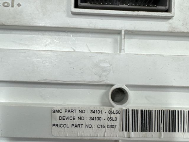 bontott SUZUKI SPLASH Kilométeróra