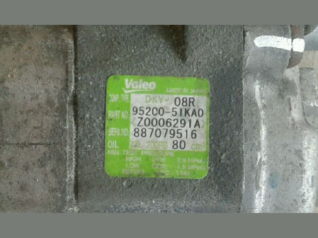 bontott SUZUKI SPLASH Klímakompresszor