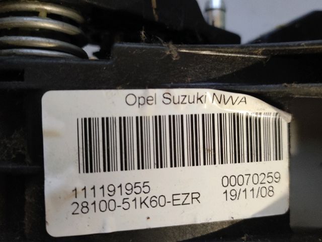 bontott SUZUKI SPLASH Váltó Kulissza