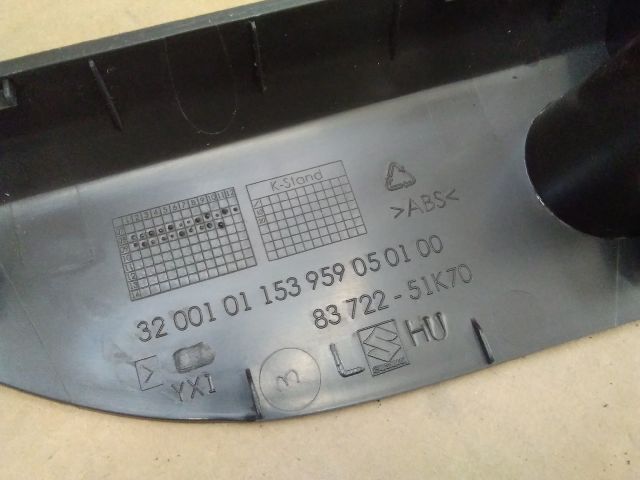 bontott SUZUKI SPLASH Bal első Ablakemelő Kapcsoló