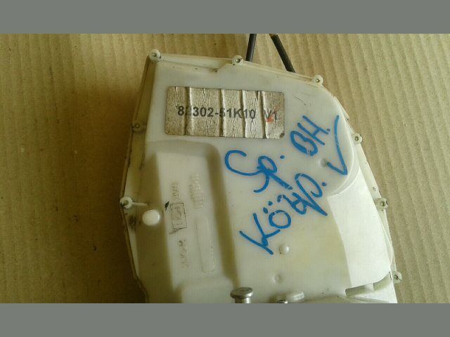 bontott SUZUKI SPLASH Bal hátsó Ajtózár Motor