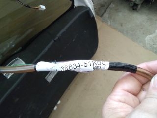 bontott SUZUKI SPLASH Csomagtérajtó Kábelköteg