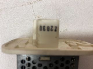 bontott SUZUKI SPLASH Előtét Ellenállás Fűtőmotor