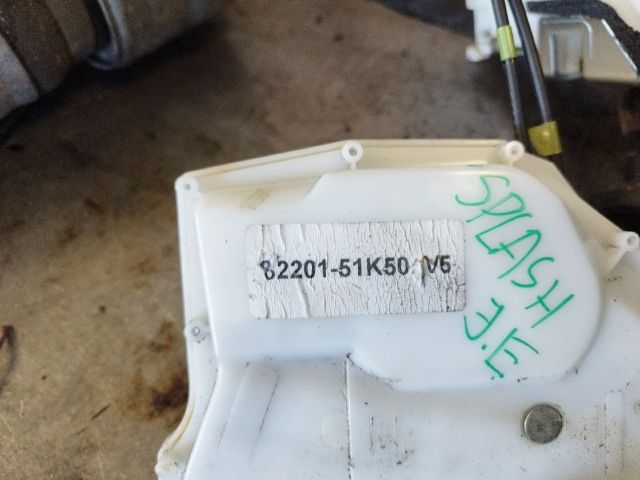 bontott SUZUKI SPLASH Jobb első Ajtózár