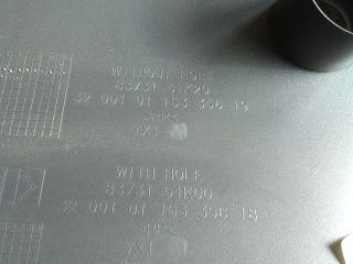 bontott SUZUKI SPLASH Jobb hátsó Ajtó Kárpit