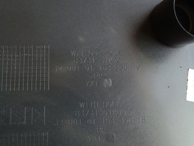 bontott SUZUKI SPLASH Jobb hátsó Ajtó Kárpit