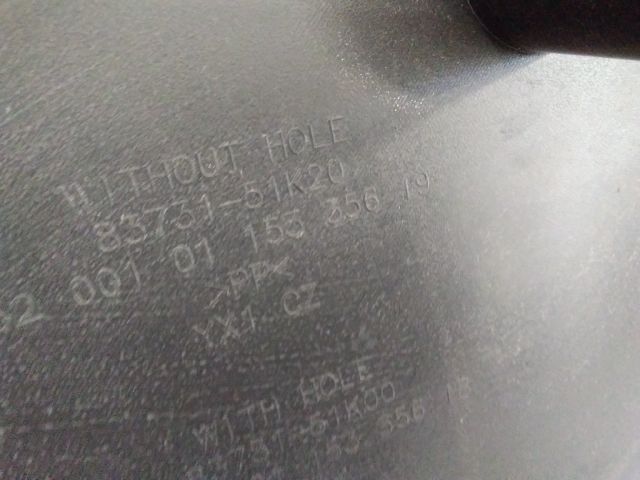 bontott SUZUKI SPLASH Jobb hátsó Ajtó Kárpit