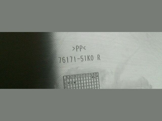 bontott SUZUKI SPLASH Jobb hátsó Csomagtér Burkolat (Műanyag)