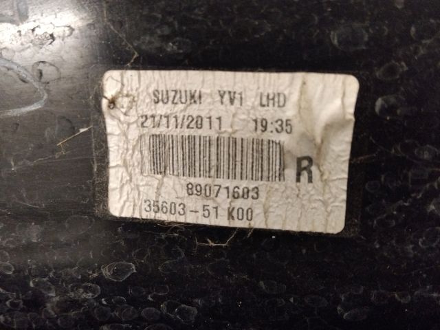 bontott SUZUKI SPLASH Jobb Hátsó Lámpa