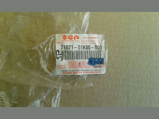 bontott SUZUKI SPLASH Jobb hátsó Oldal Lökhárító Tartó (Műanyag)