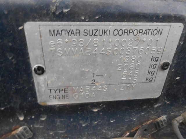 bontott SUZUKI SWIFT II Tankbetöltő Cső (Fém)
