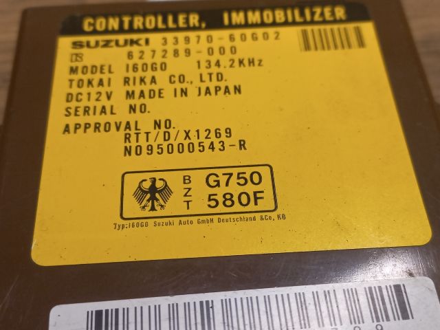 bontott SUZUKI SWIFT II Immobilizer Elektronika