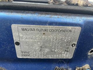 bontott SUZUKI SWIFT II Középső Kipufogó Dob