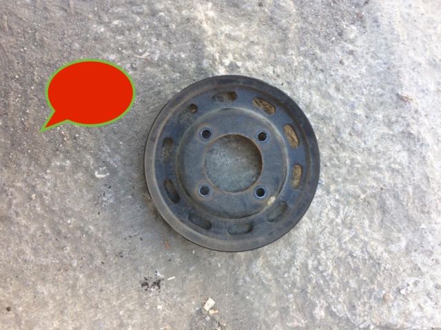 bontott SUZUKI SWIFT II Vízpumpa Szíjtárcsa