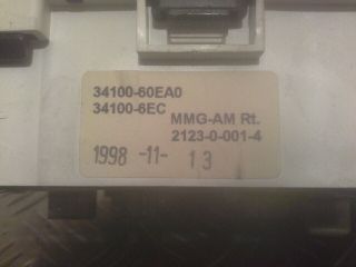 bontott SUZUKI SWIFT II Kilométeróra