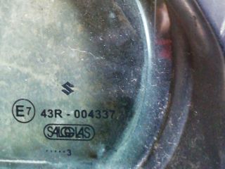bontott SUZUKI SWIFT II Bal hátsó Fixüveg (Ajtóban)