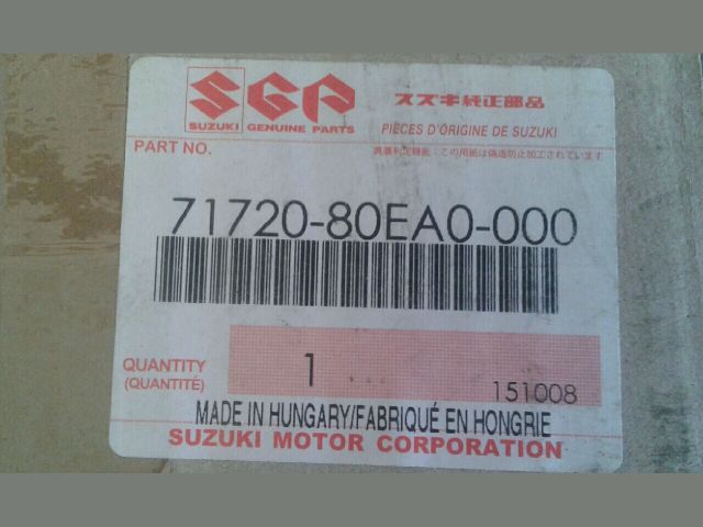 bontott SUZUKI SWIFT II Első Lökhárító Merevítő (Fém)