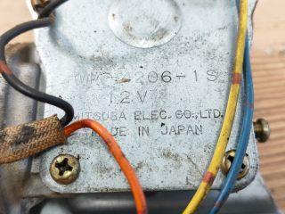 bontott SUZUKI SWIFT II Hátsó Ablaktörlő Motor