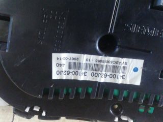 bontott SUZUKI SWIFT III Kilométeróra